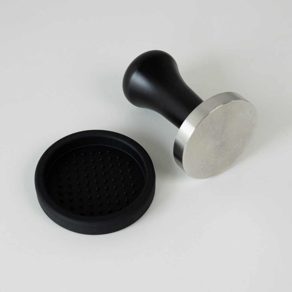 RCW 커피 블랙 템퍼 58.5mm 카페 브레빌 드롱기 탬퍼 탬핑
