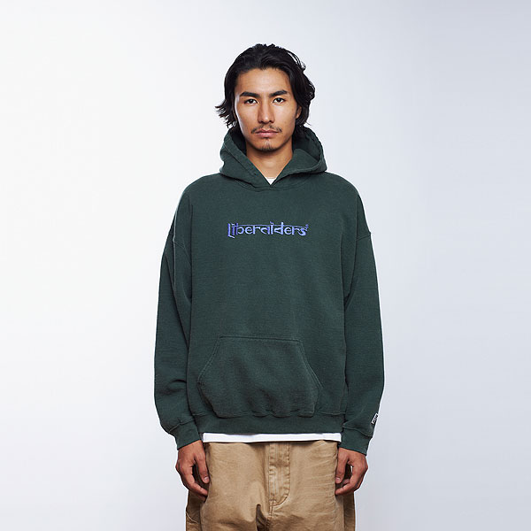 리버레이더스 BENGAL LOGO HOODIE 벵갈 로고 후드 703012401 블랙 그린 - 상세 이미지 5