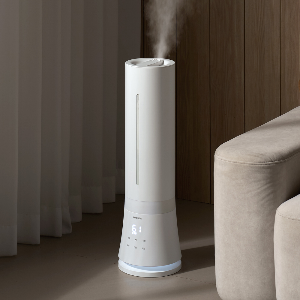 에어메이드 가열 살균 가습기 열풍 건조 세척 아쿠아마린 9002