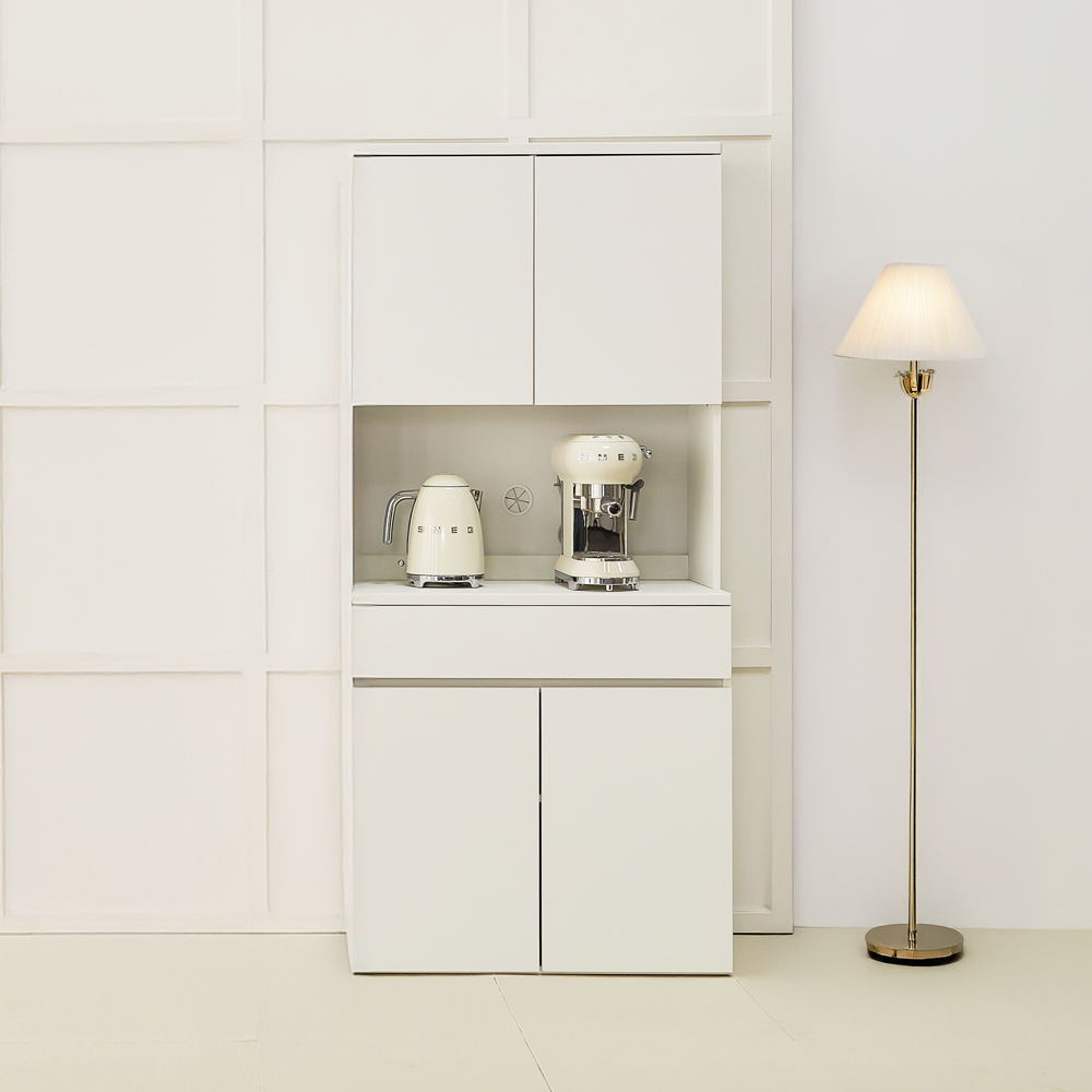 오네트 냉장고장홈바 김치냉장고 홈카페수납장 키큰장 주방장 800