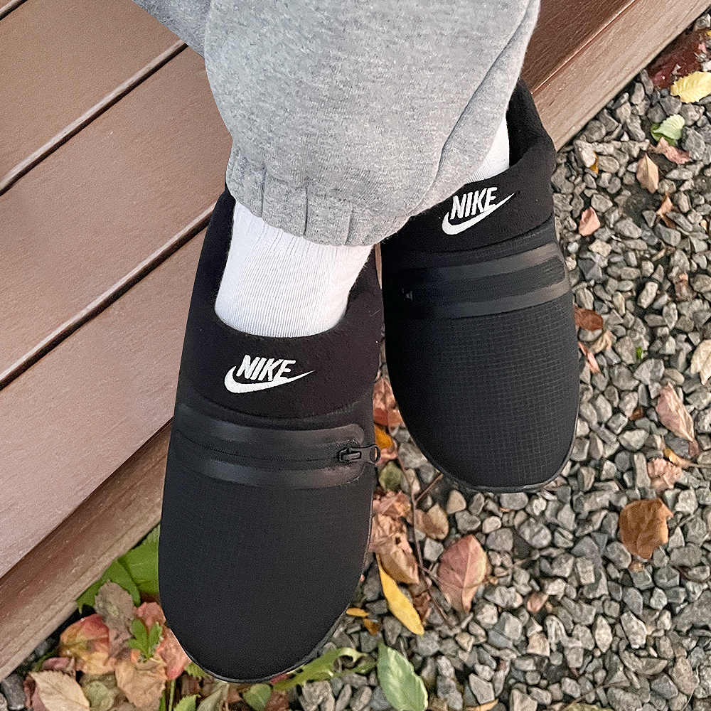 나이키 버로우 털 겨울 슬리퍼 플리스 캠핑 털신 방한화