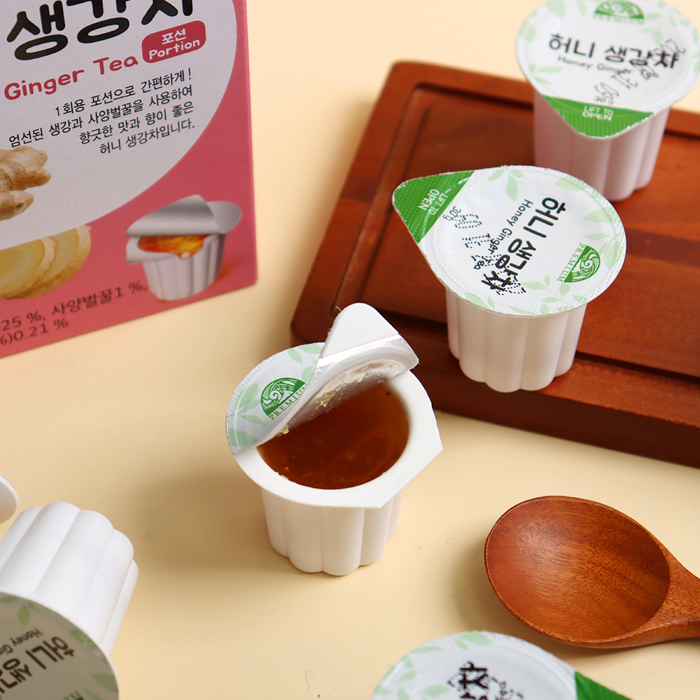 꿀 들어간 허니 생강차 포션 15개입 캡슐 생강청 이미지 7