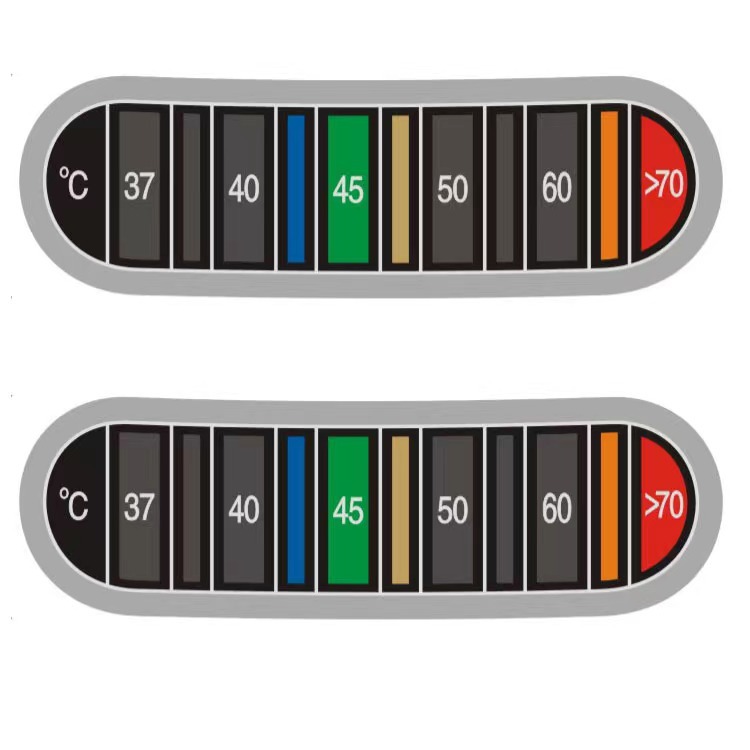 스팀피쳐 온도스티커 온도계 밀크저그 온도측정계 라벨스티커 카페용품 제품 이미지