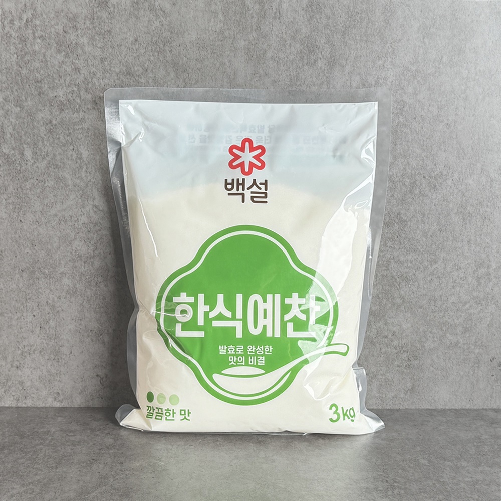 CJ 제일제당 백설 한식예찬 업소용 3kg 조미료 감칠맛 - 상세 이미지 4
