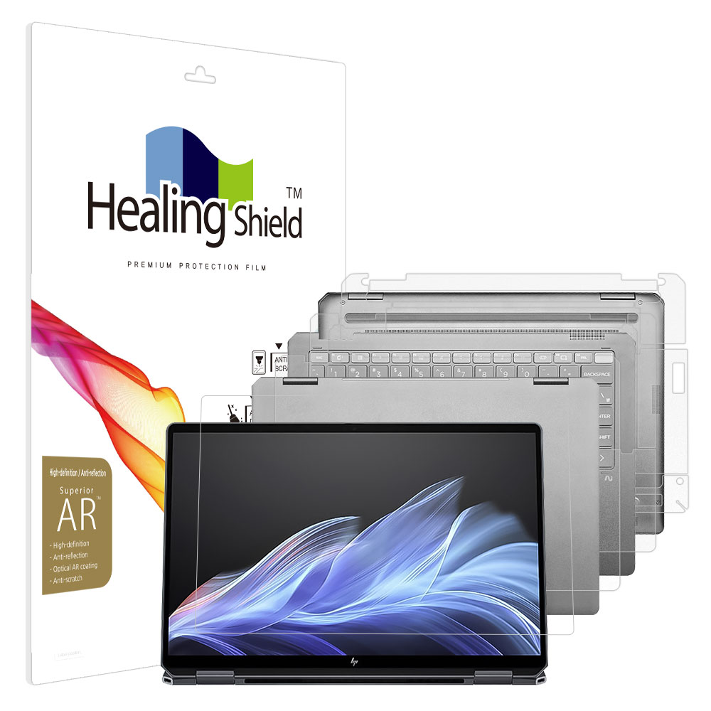 HP 옴니북 울트라 플립 14-fh0051TU 2024 AR 고화질 액정보호필름1매 외부3종 - 메인 이미지