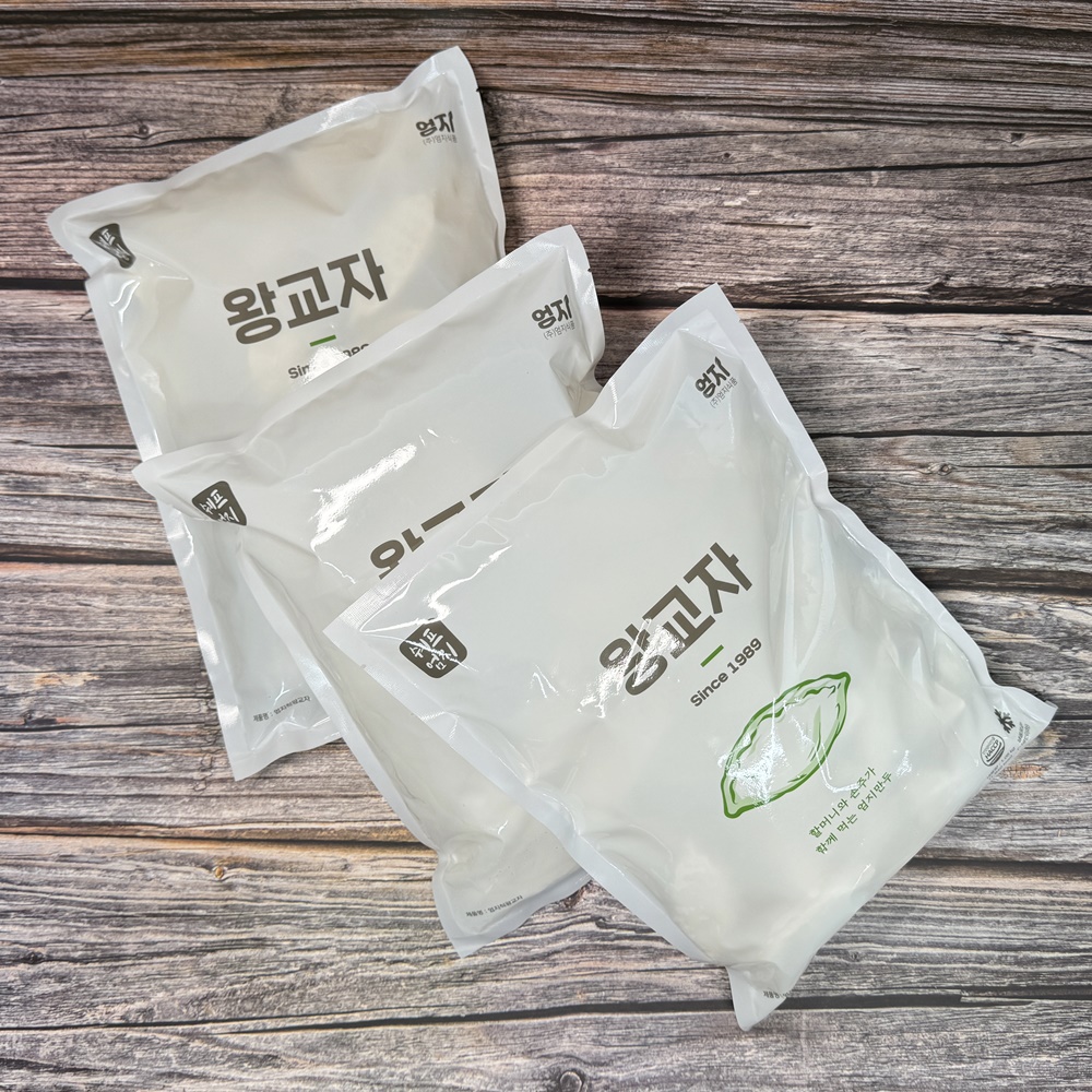 엄지 맛있는 엄지척왕교자 만두 업소용 튀김 찐 냉동만두 고기, 1.05kg, 1개 - 상세 이미지 2