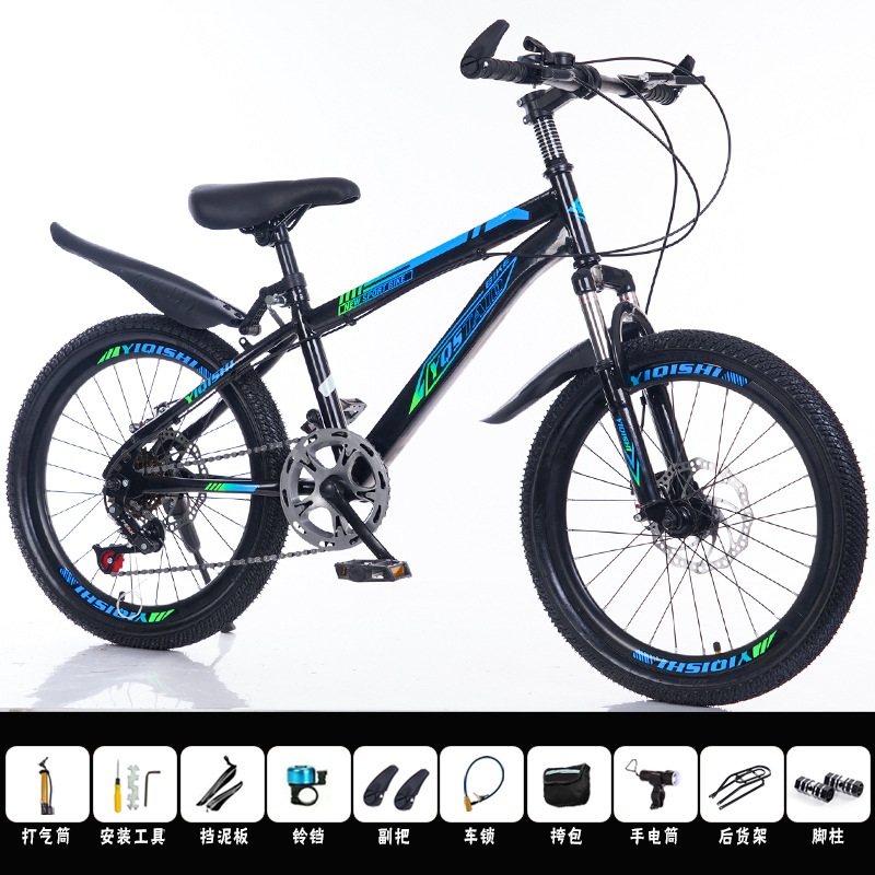산악 자전거 입문용 MTB 충격 흡수 화이트 밸런스 자전거 18인치 이미지 6