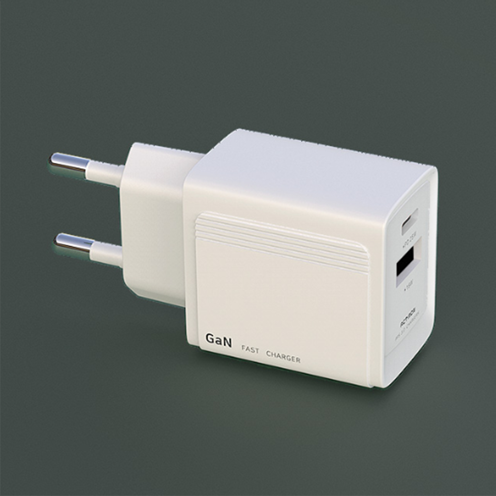 25W+18W 가정용 충전기 C+USB포트 케이블 미포함 휴대용 충전 코드 초고속 핸드폰