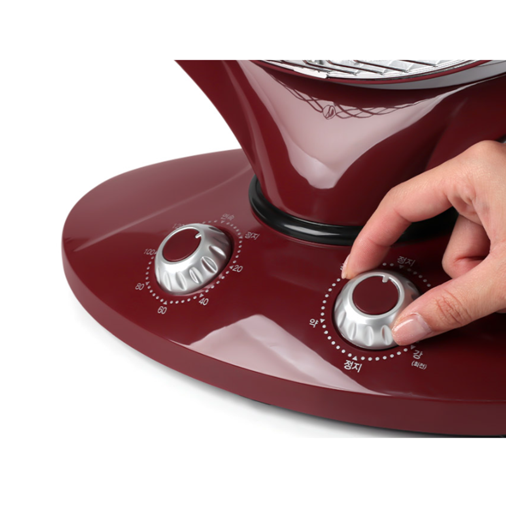 선풍기형히터 겨울 거실 난방기 원적외선 전기 세라믹 난로