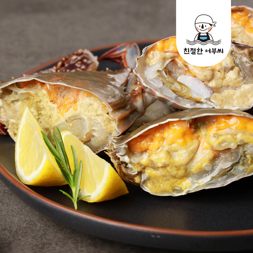 알이 꽉찬 절단 손질꽃게 급냉 냉동 연평도 친절한어부씨 1.5kg, 1개 이미지 6