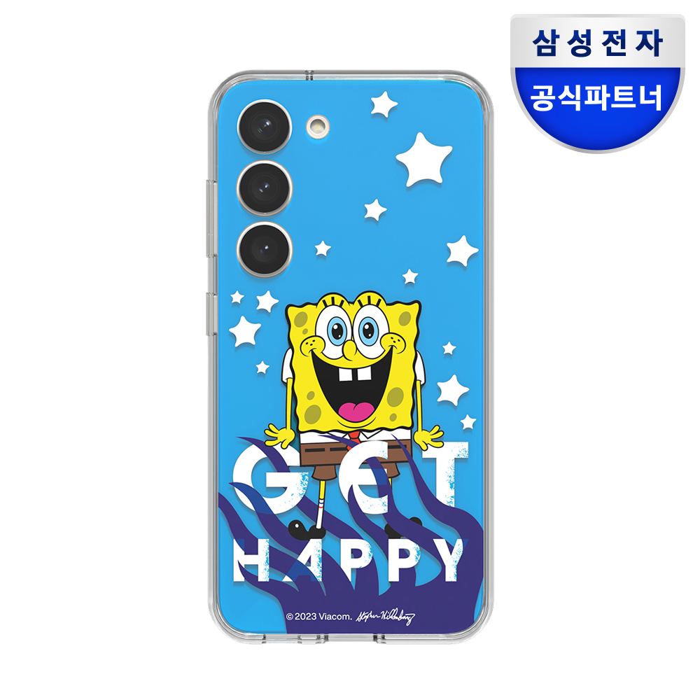 삼성 갤럭시 S23 스폰지밥 플레이트 GP-TOS911SBBMK - 상품 이미지