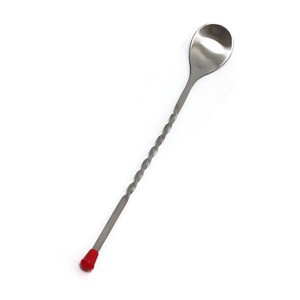 바스푼 (빨간캡 30cm) 칵테일 롱스푼 머들러 미니 수저 티스푼 막대 커피 주방 바텐더 : 도매리더