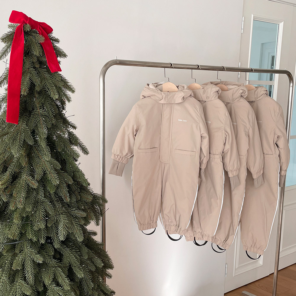 베베코지 유아 아기 올인원 스키복 썰매복 방한복 여아 남아 아동