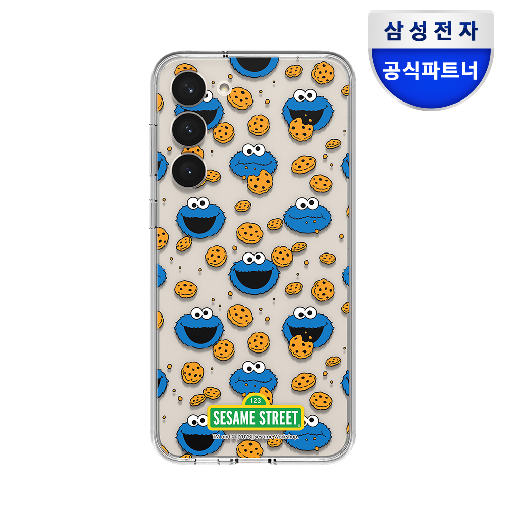 삼성 갤럭시 S23 플러스 세서미 스트리트 플레이트 GP-TOS916SBBLK - 상품 이미지
