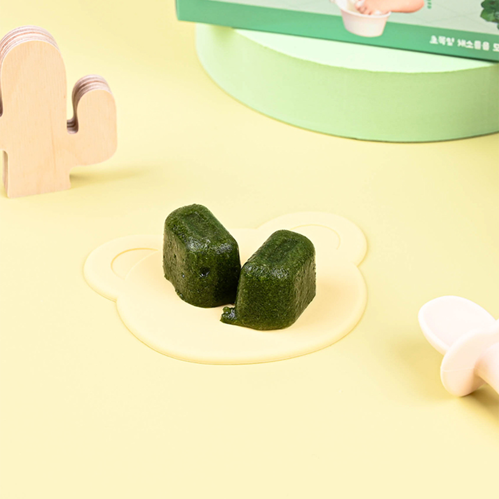 배마마 야채 큐브 초록초록 세트 죽 미음 토핑 재료 다짐 채소