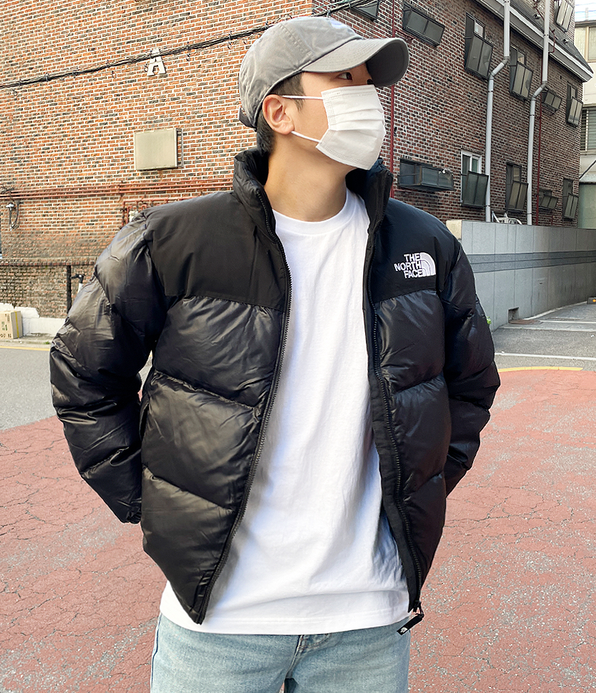 (국내매장판) 노스페이스 패딩 노페 눕시 화이트라벨 온볼 숏패딩 다운 남성 자켓