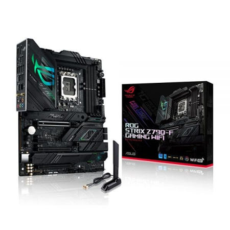 에이수스 [해외]ASUS ROG Strix Z790-F 게이밍 Wi-Fi 6E LGA 1700(인텔 14세대 및 13세대 및 12세대) ATX 게이밍 마더보드(16 +  Z790-F|WiF