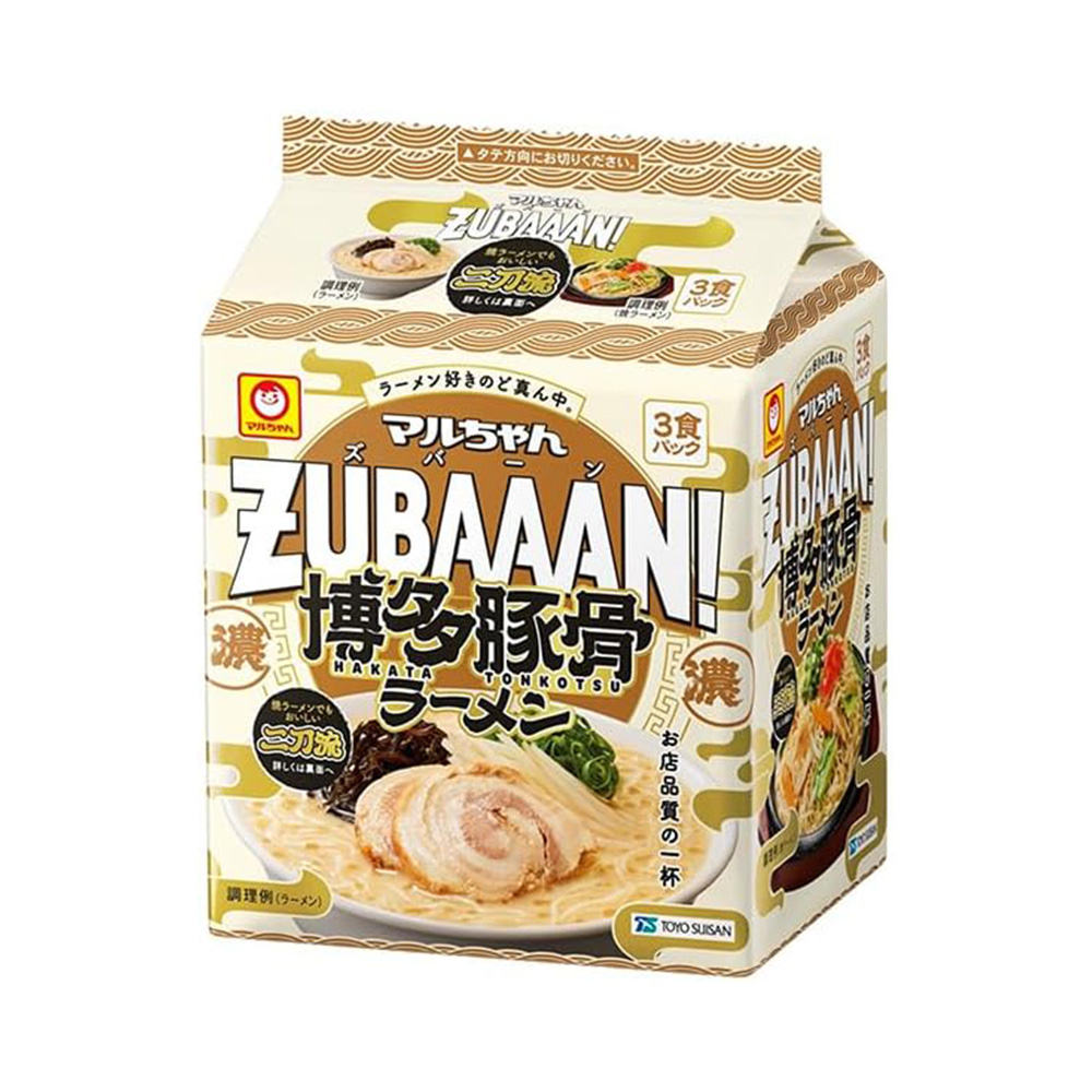 마루짱 주반 하카타 돈코츠 봉지라멘 3개입 375g