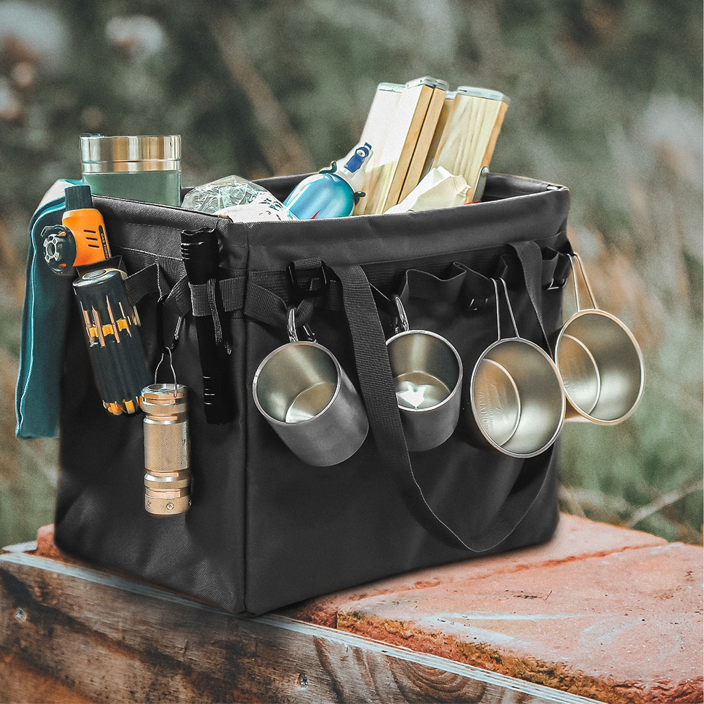 접이식 캠핑 수납 가방 대용량 멀티 포켓 트렁크 정리함