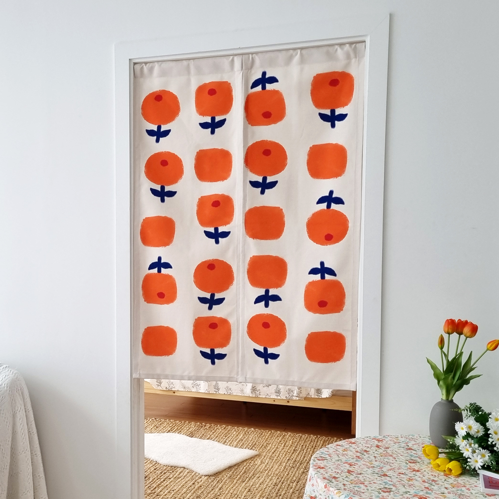 현관 가림막커튼 공간분리 주방가리개 바란스 중문커튼 가림막천 다용도실 베란다커튼