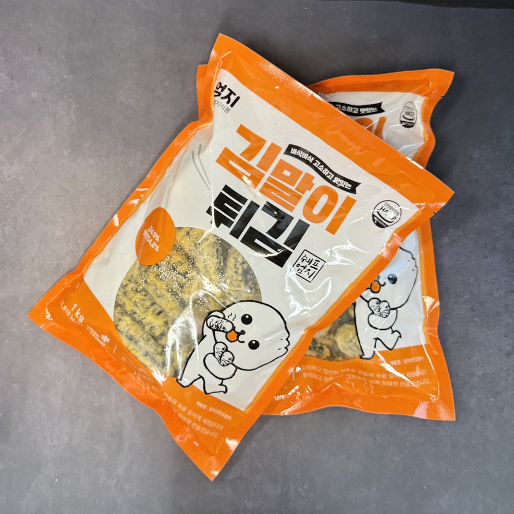 엄지 당면김말이 냉동튀김 분식 업소용튀김 1kg (25g x 40개) - 상세 이미지 4