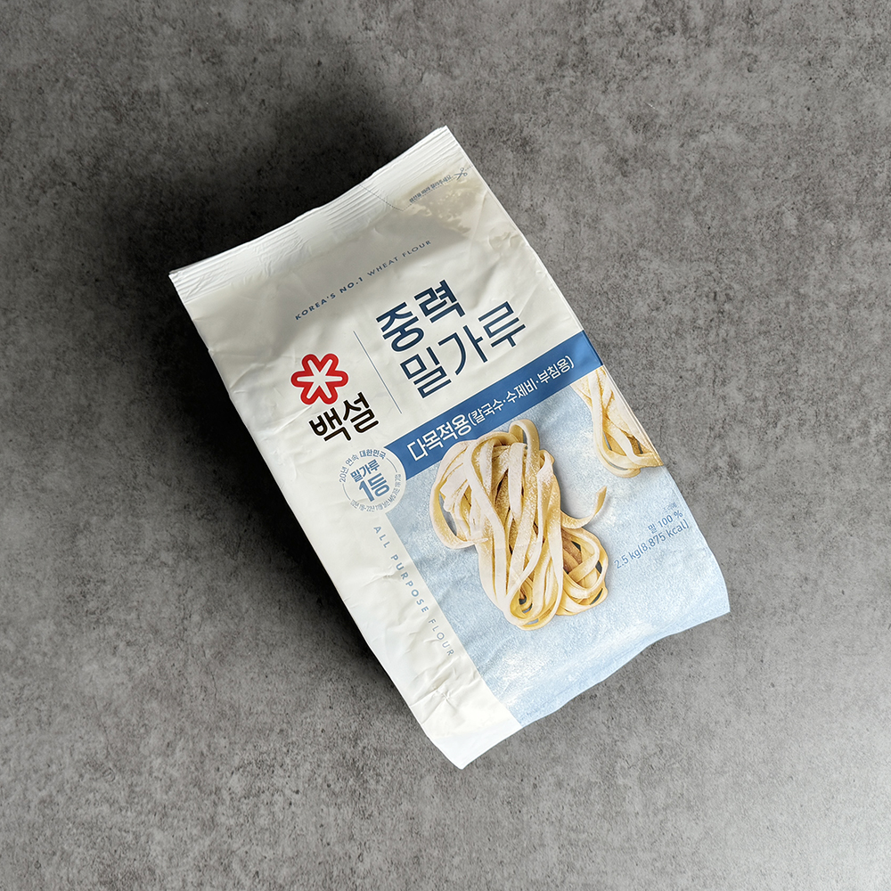 CJ 제일제당 백설 중력밀가루 중력분 업소용 2.5kg, 1개 - 상세 이미지 3