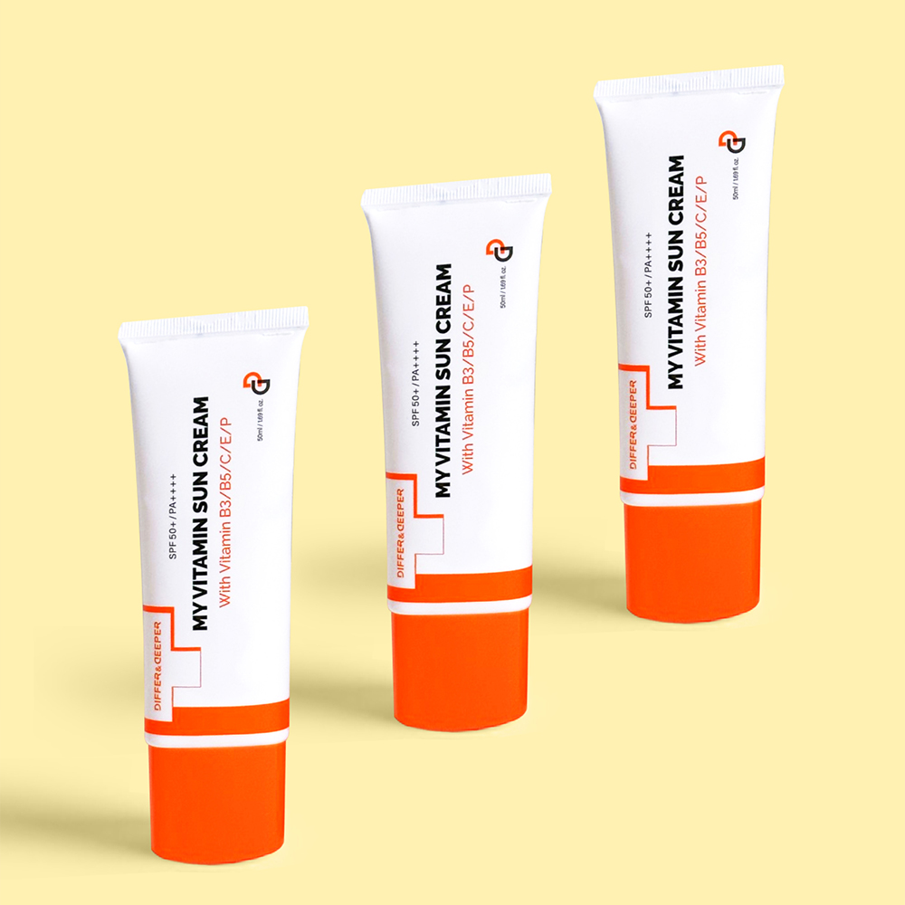 디퍼앤디퍼 올인원 마이 비타민 선크림 미백 톤업 혼합자차 SPF50+ PA++++ 50ml - 상세 이미지 3