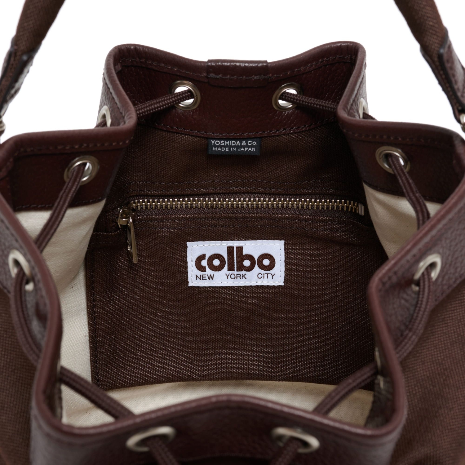 요시다포터 X COLBO 숄더백 드로우 스트링 가방 390-27857 - 상세 이미지 5