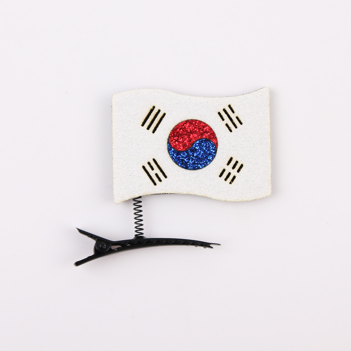 태극기브로치 태극기핀 골드키링 토퍼 - 상세 이미지 5