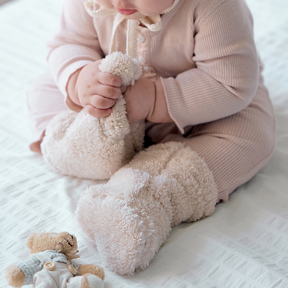 아기 풋워머 겨울양말 발워머 아기 발토시 수면양말
