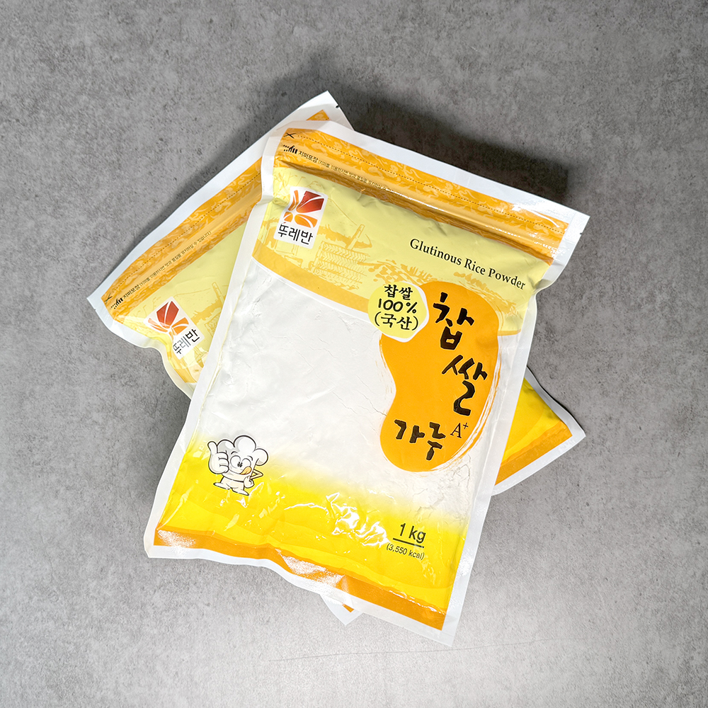 뚜레반 국내산 업소용 건식 찹쌀가루 1kg, 1개 - 상세 이미지 3