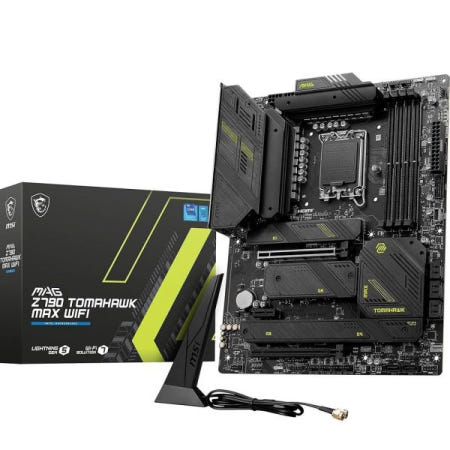 MSI [해외]MSI MAG Z790 Tomahawk MAX Wi-Fi 게이밍 마더보드 (12세대/13세대/14세대 인텔 프로세서, LGA 1700, DDR5, PCIe 5.0, M.2,