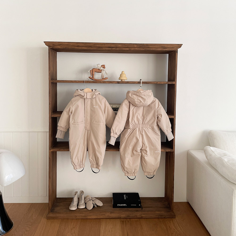 베베코지 유아 아기 올인원 스키복 썰매복 방한복 여아 남아 아동