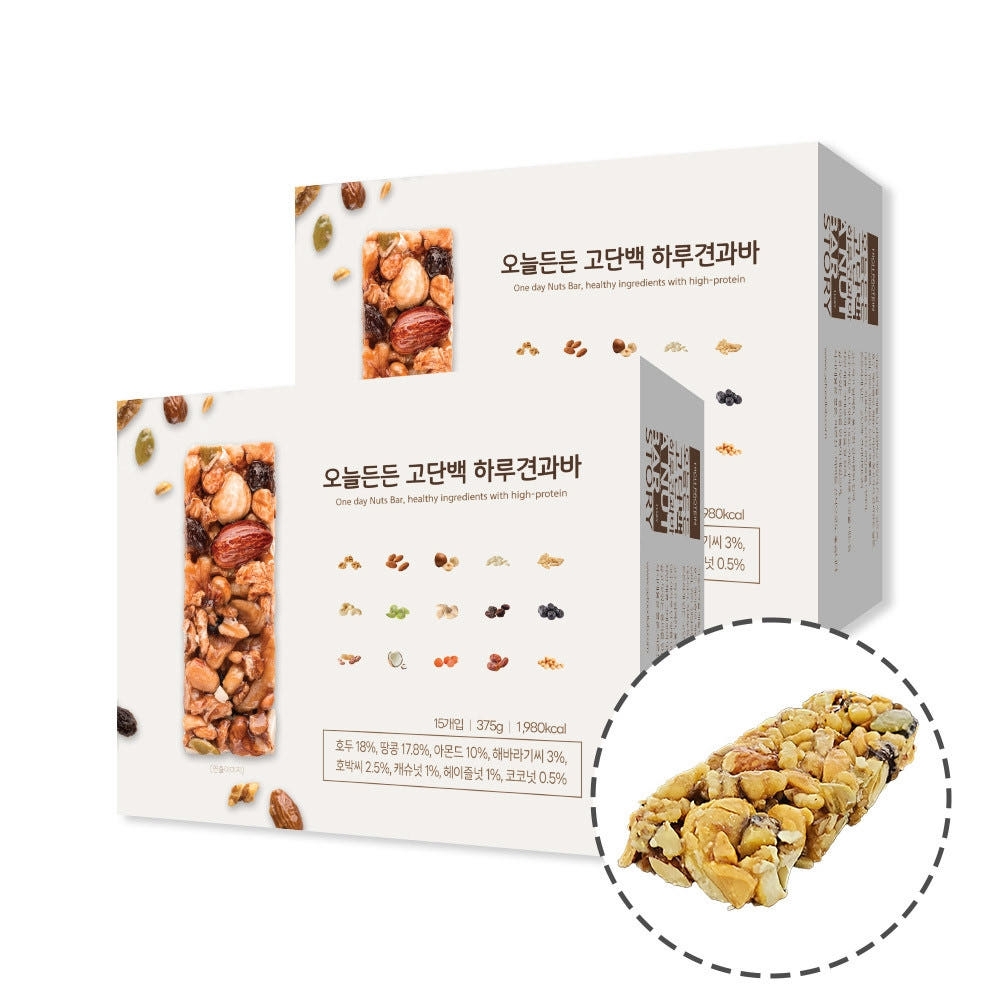 오늘든든 하루견과바 30개 에너지바 견과류세트 다이어트바 혼합견과