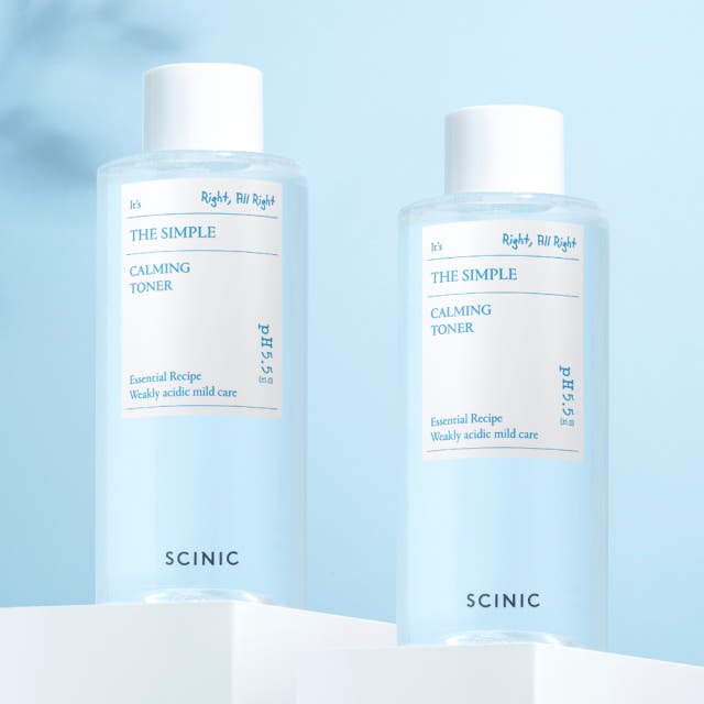 싸이닉 더 심플 비건 카밍 토너 민감성 진정 수분 토너 300ml