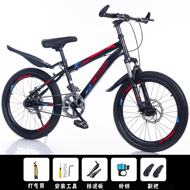 산악 자전거 입문용 MTB 충격 흡수 화이트 밸런스 자전거 18인치 - 상세 이미지 3