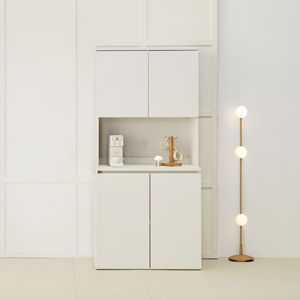 오네트 냉장고장홈바 김치냉장고 홈카페수납장 키큰장 주방장 800