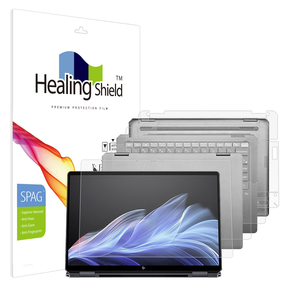 HP 옴니북 울트라 플립 14-fh0051TU 2024 슈페리어 저반사 액정보호필름1매 외부3종 - 메인 이미지