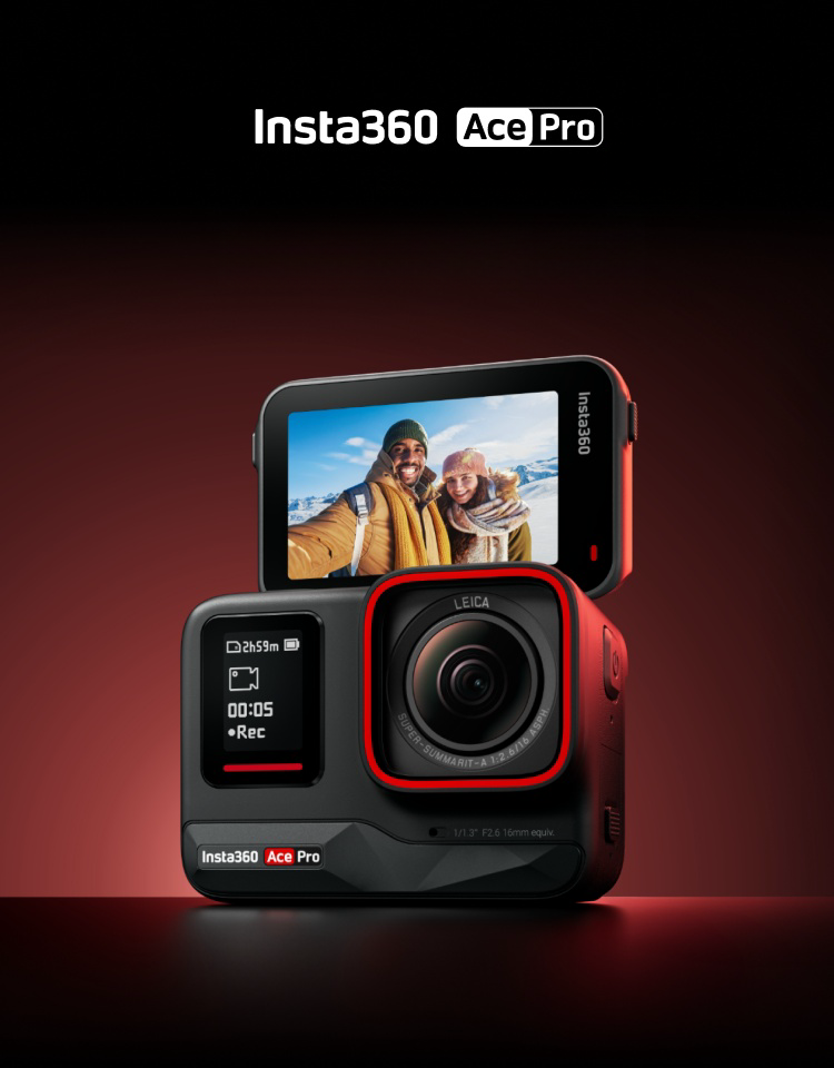 Insta360 Ace pro 인스타 360 에이스 프로 액션 카메라 - 상품 이미지