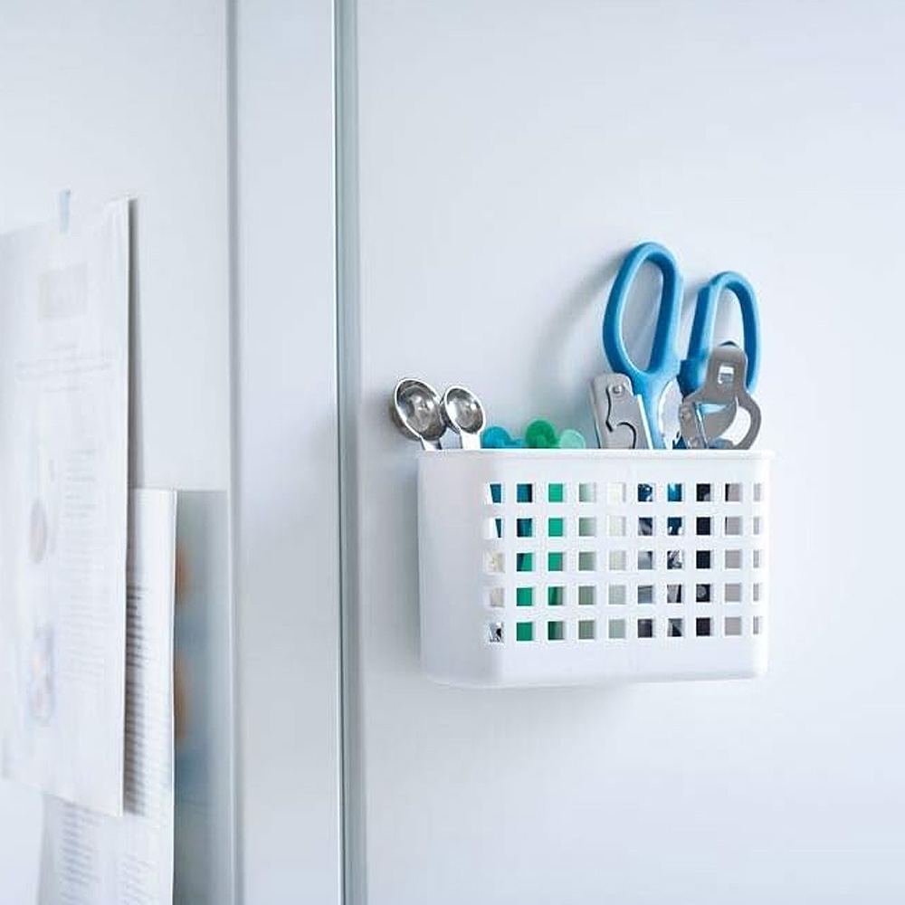 이세토 자석 수납 바구니 마그넷 바스켓 다용도 세제 정리함 S