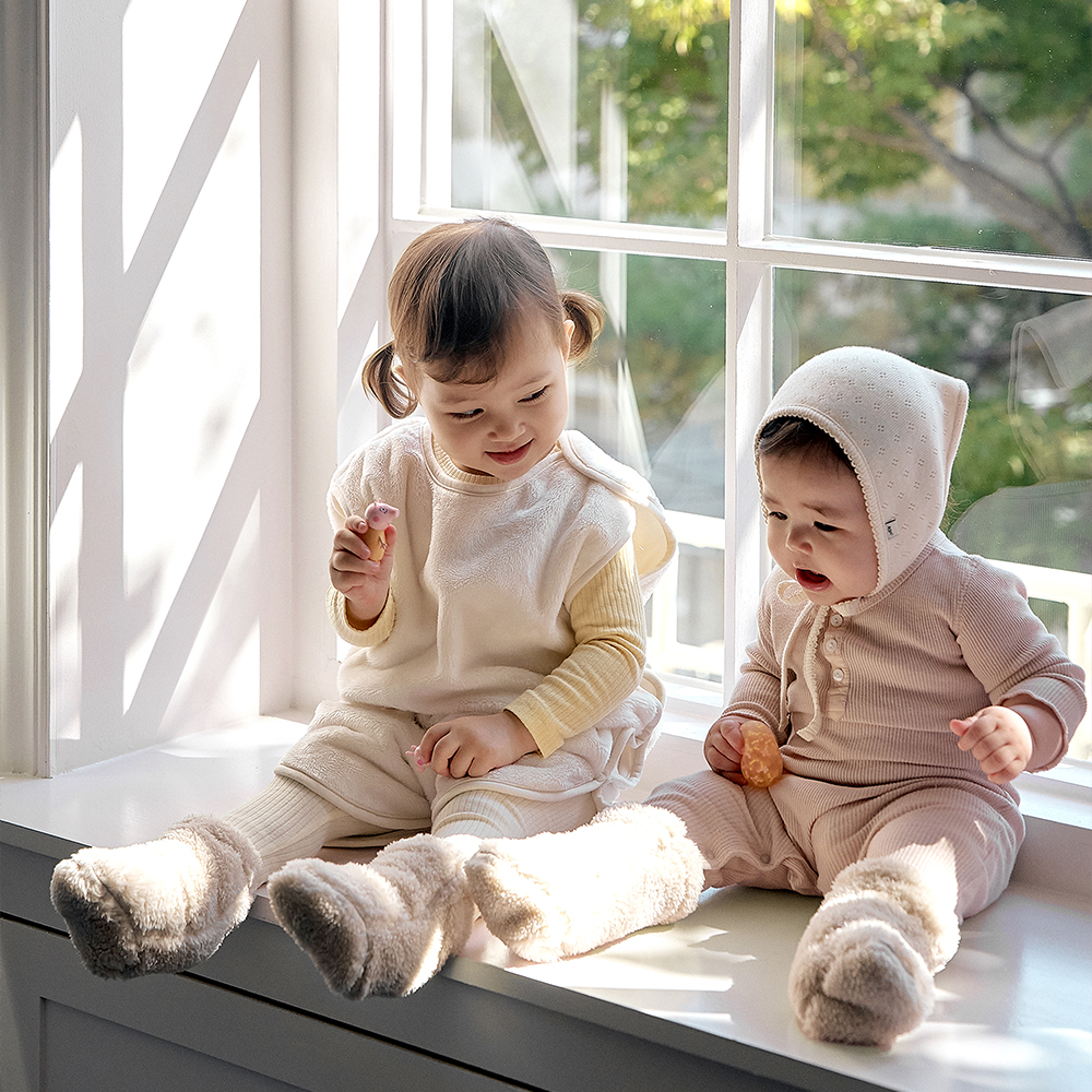 아기 풋워머 겨울양말 발워머 아기 발토시 수면양말