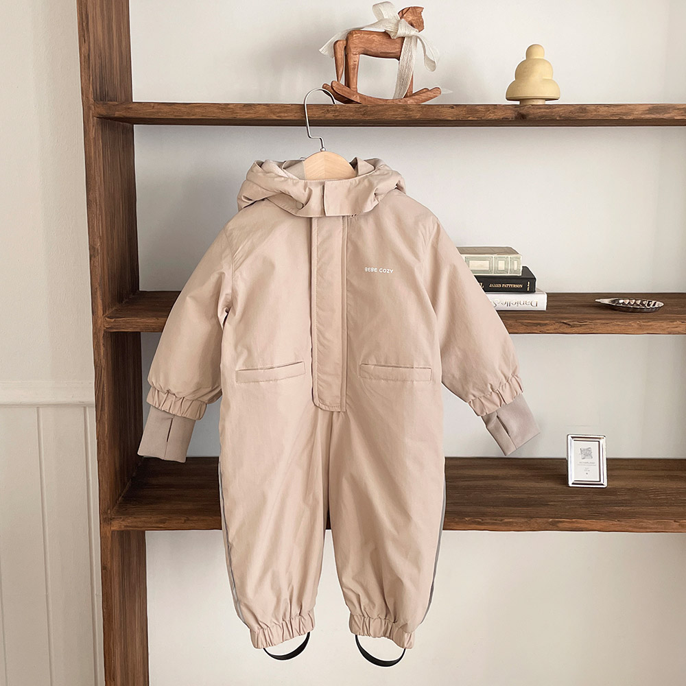 베베코지 유아 아기 올인원 스키복 썰매복 방한복 여아 남아 아동