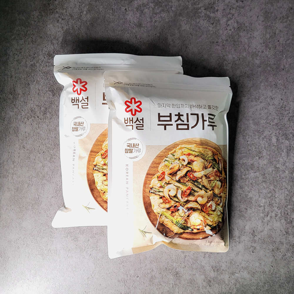 CJ 제일제당 백설 부침가루 업소용 부침개가루 1kg, 10개 - 상세 이미지 3