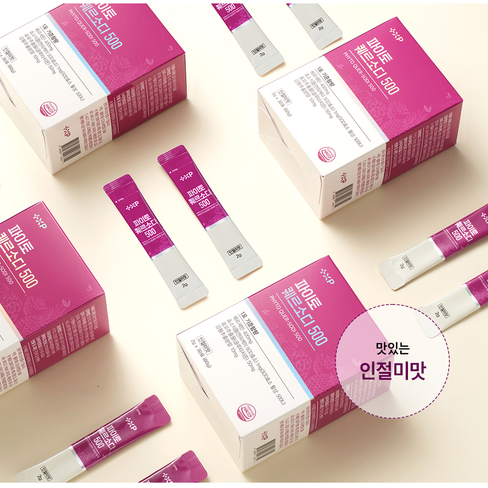 2개/파이토 퀘르소디 500 퀘르세틴 환절기 파이토케미컬 식물영양소 퀘르세친 - 상세 이미지 4