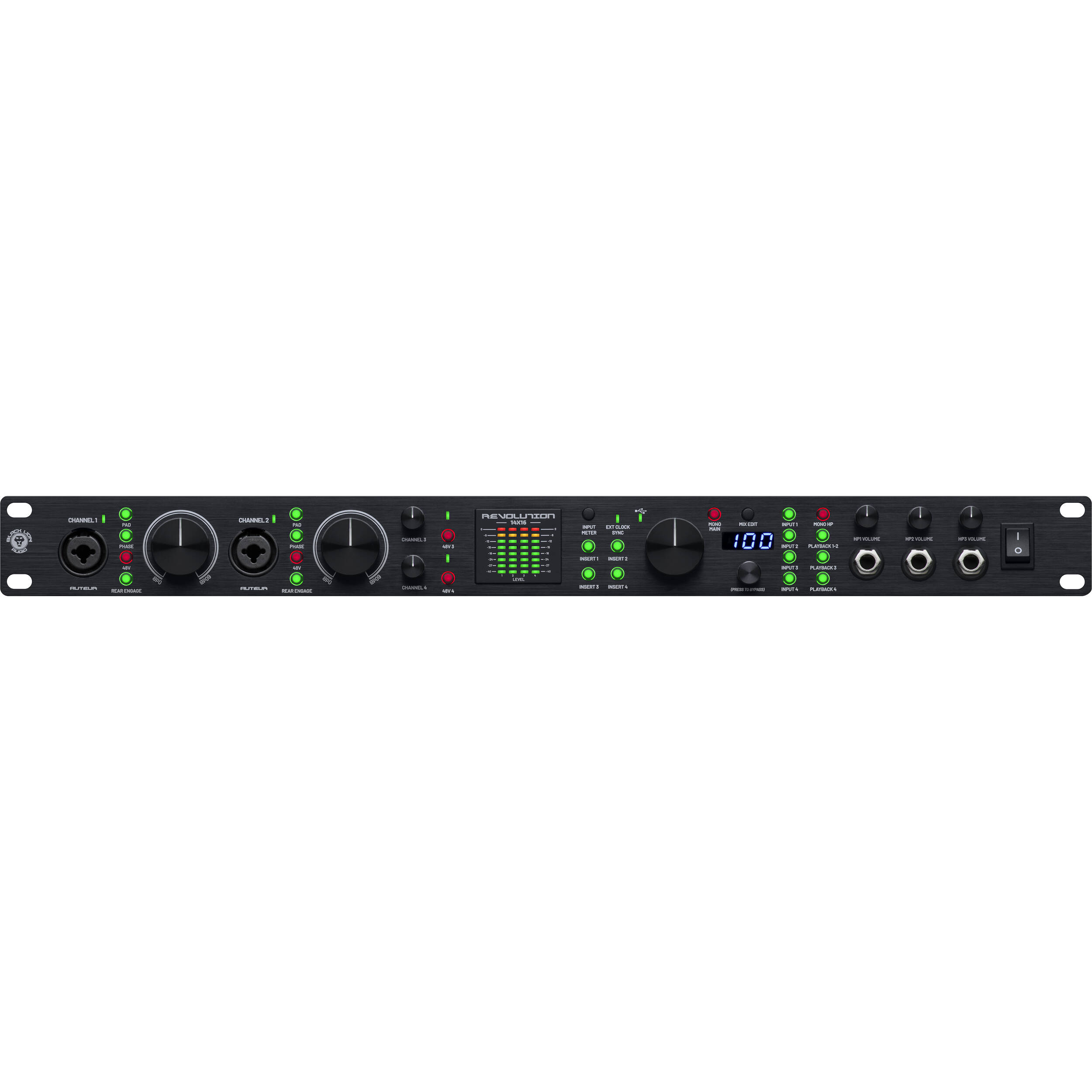 Black Lion Audio Revolution 14x16 블랙라이언 오디오 인터페이스 레볼루션 - 상세 이미지 2