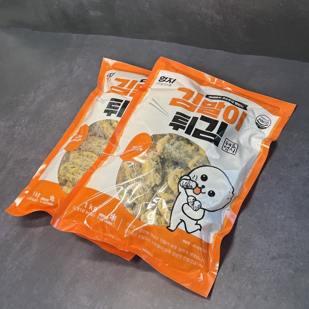 엄지 당면김말이 냉동튀김 분식 업소용튀김 1kg (40g x 25개) - 상세 이미지 3