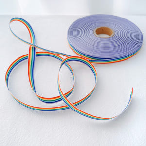 무지개 리본 끈 1cm 45m 답례품 선물 포장 리본 실사용 후기 | 효과 있을까? - 상품 이미지 2