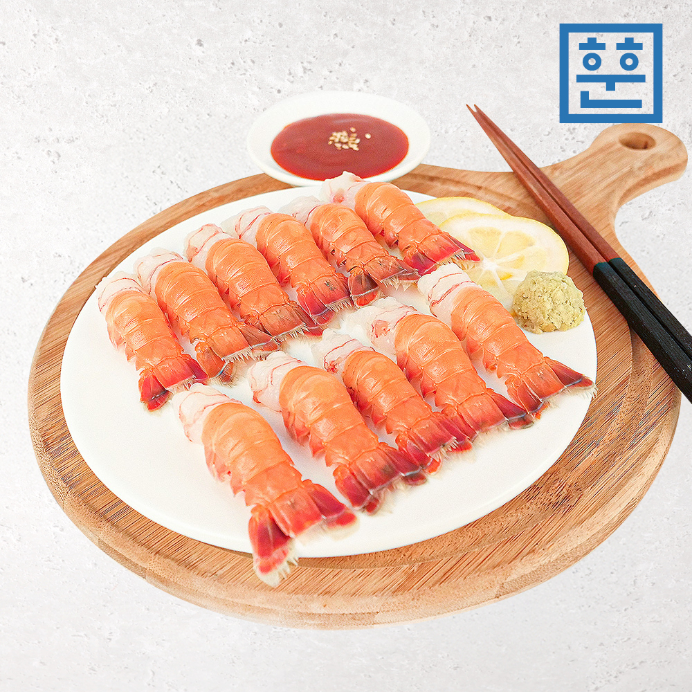 훈훈수산 딱새우회 1팩+1팩 제주도 자연산