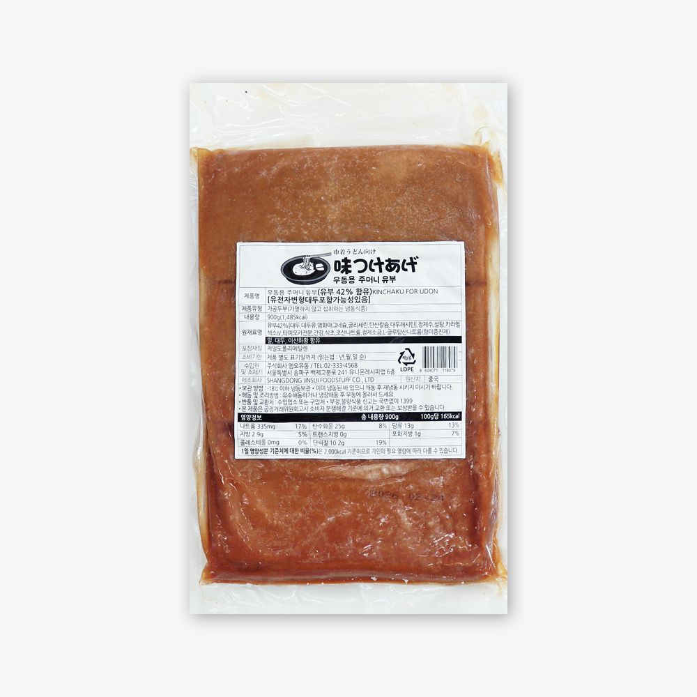 오지상구루메 우동용 주머니유부 900g 15개입 - 상세 이미지 2