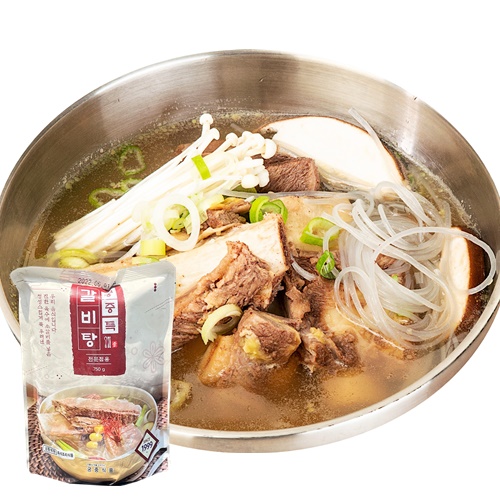 궁중식품 특 소갈비탕 고기가득 당면100g 포함 5개